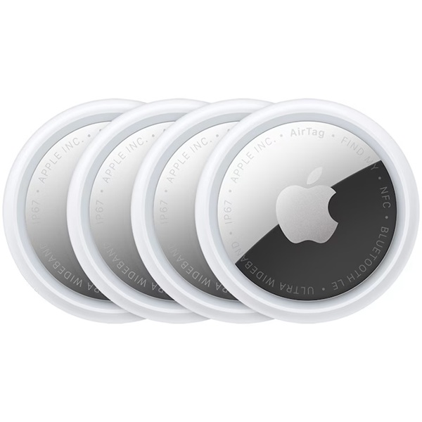 Apple Airtag 4 Pack White - комплект от 4 броя Bluetooth тракери