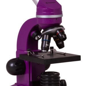 Bresser Junior Biolux SEL 40-1600x (74321) - лилав детски микроскоп