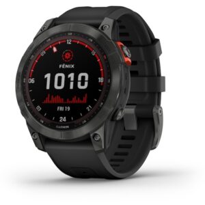 Garmin Fenix 7 Pro Solar GPS 47mm Graphite Band Slate Grey - смарт часовник