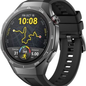 Huawei Watch GT 6 Pro 46mm (Atum-B29F) Black Fluoroelastomer Strap - смарт часовник