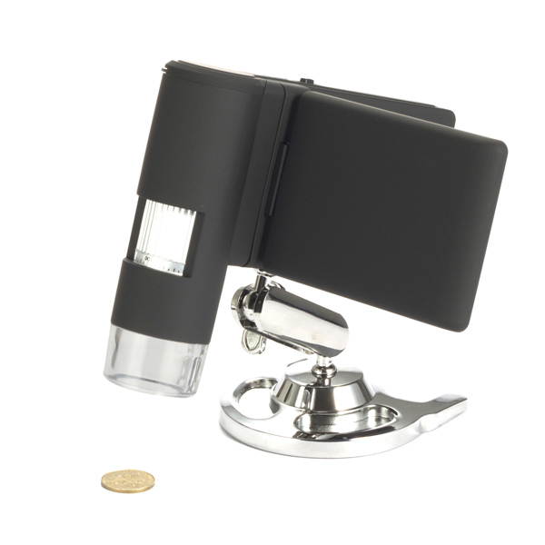 Levenhuk DTX 500 Mobi Microscop Digital (61023) - портативен USB цифров микроскоп с течнокристален дисплей