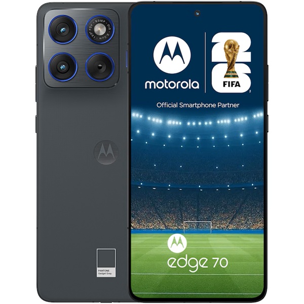 Motorola Moto Edge 70 5G 12GB RAM 512GB Gadget Grey - мобилен телефон