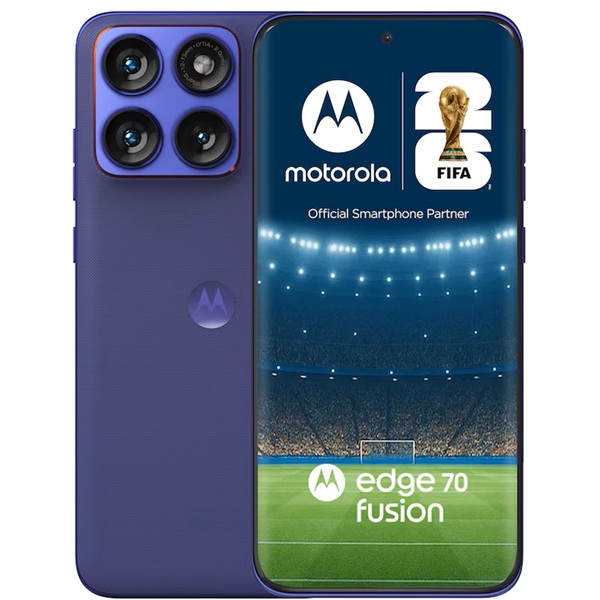 Motorola Moto Edge 70 Fusion 5G 8GB RAM 256GB Pantone Orient Blue XT2605-1 - мобилен телефон