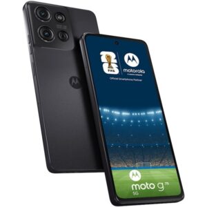 Motorola XT2437-3 Moto G75 5G Dual Sim 8GB RAM 256GB Charcoal Gray - мобилен телефон