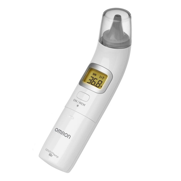 Omron Gentle Temp 521 (MC-521-E) - инфрачервен термометър за ухо