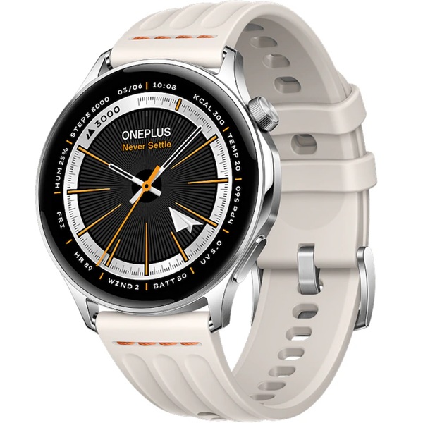 OnePlus Watch Lite 45mm Silver Steel - смарт часовник
