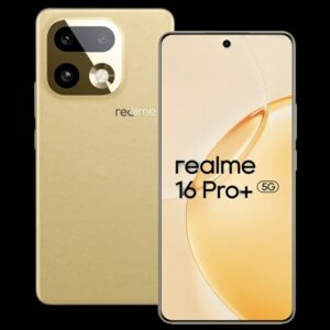 Realme 16 Pro+ 5G Dual Sim 8GB RAM 256GB Master Gold - мобилен телефон