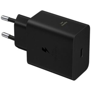 Samsung original charger Type C PD 3A 60W EP-T6010NBEGWW Black - оригинално зарядно за GSM